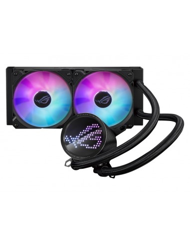 Kit refrigeracion liquida asus rog ryuo iii 240argb all in one 2 ventiladores 120mm gaming