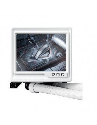 Kit refrigeracion liquida asus rog ryujin iii 360 argb extrema 3x 120mm blanca