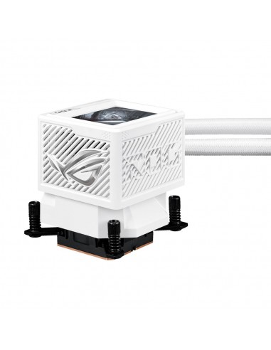 Kit refrigeracion liquida asus rog ryujin iii 360 argb extrema 3x 120mm blanca