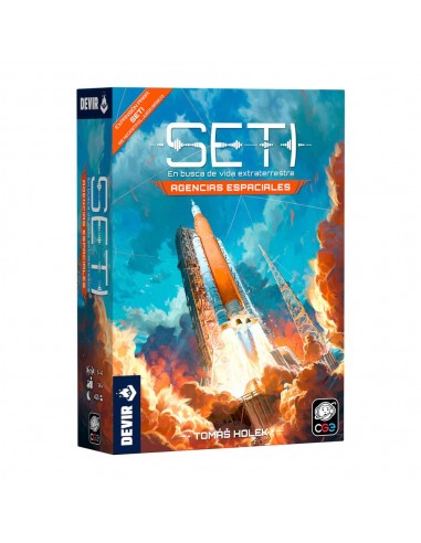 Expansión juego de mesa seti: agencias espaciales