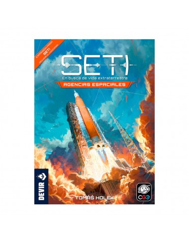 Expansión juego de mesa seti: agencias espaciales