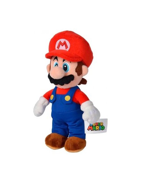 Peluche simba nintendo super mario mario 20cm Peluche simba nintendo super mario mario 20cm