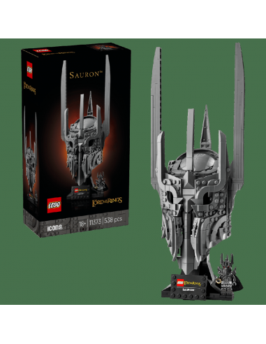 Lego el señor de los anillos casco de sauron