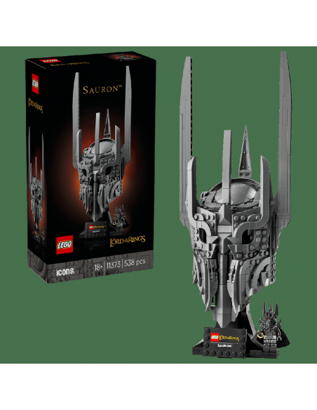 Lego el señor de los anillos casco de sauron