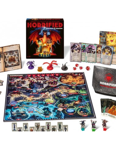 Juego de mesa horrified dungeons & dragons