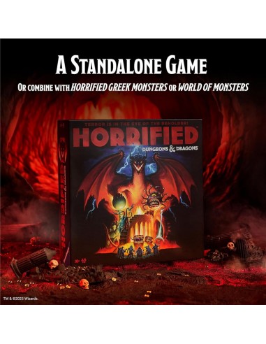 Juego de mesa horrified dungeons & dragons