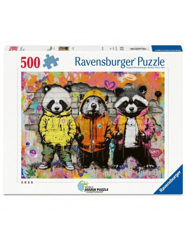 Puzzle amigos peluditos 500 piezas
