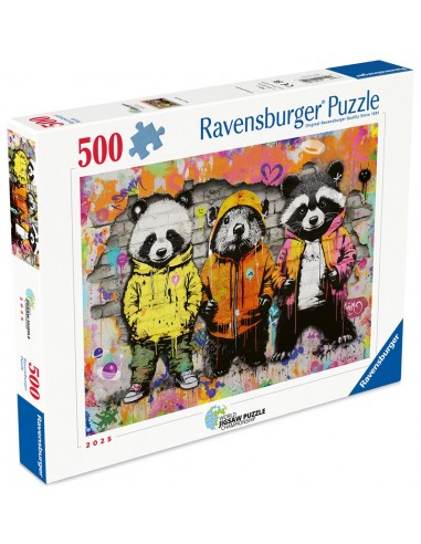 Puzzle amigos peluditos 500 piezas