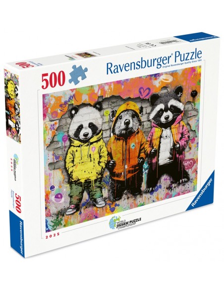 Puzzle amigos peluditos 500 piezas Puzzle amigos peluditos 500 piezas