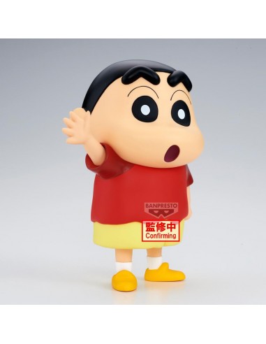 Figura banpresto crayon shinchan movie: spooky! my yokai vacation big sofvimates shinnosuke nohara 18cm