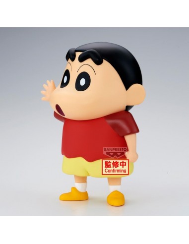 Figura banpresto crayon shinchan movie: spooky! my yokai vacation big sofvimates shinnosuke nohara 18cm