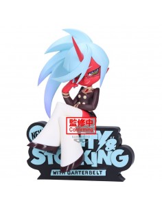 Figura banpresto new panty & stocking with garterbelt monitor top figz kneesocks 12cm