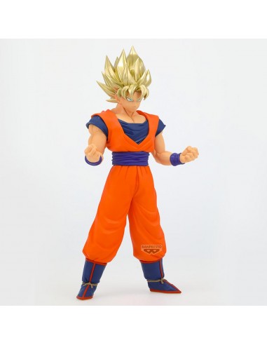 Figura banpresto dragon ball z blood of saiyans super saiyan son goku 22cm