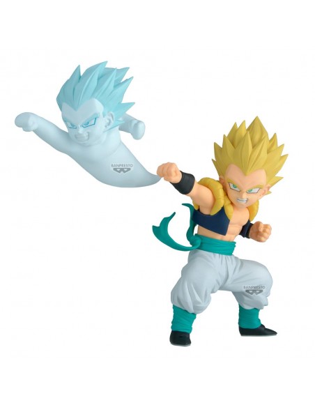 Figura banpresto dragon ball z match makers super saiyan gotenks (vs majin buu)