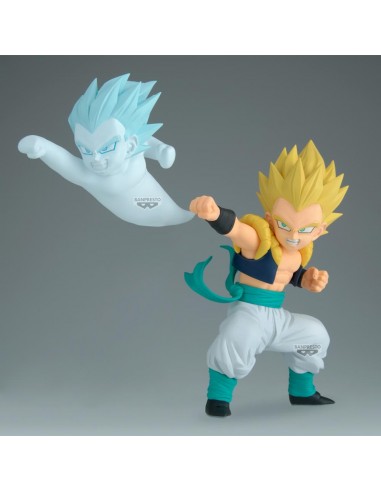 Figura banpresto dragon ball z match makers super saiyan gotenks (vs majin buu)