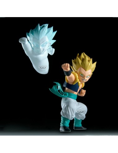 Figura banpresto dragon ball z match makers super saiyan gotenks (vs majin buu)