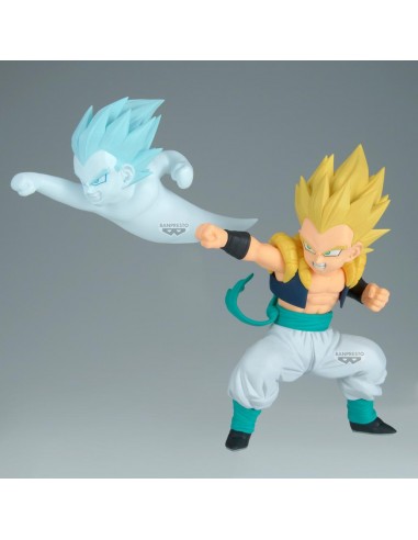 Figura banpresto dragon ball z match makers super saiyan gotenks (vs majin buu)