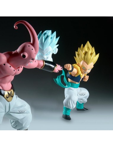 Figura banpresto dragon ball z match makers super saiyan gotenks (vs majin buu)