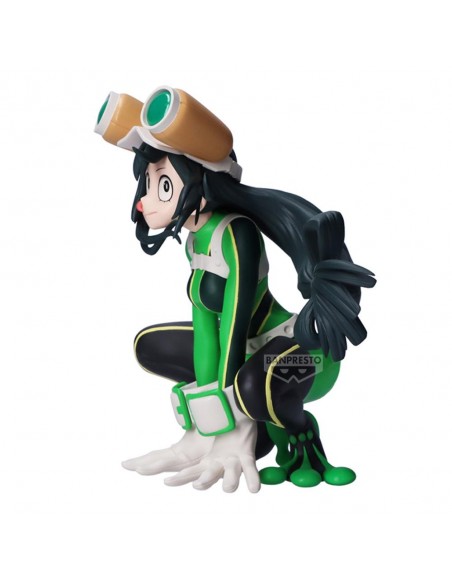 Figura banpresto my hero academia glitter & glamours tsuyu asui 13cm Figura banpresto my hero academia glitter & glamours tsuyu asui 13cm