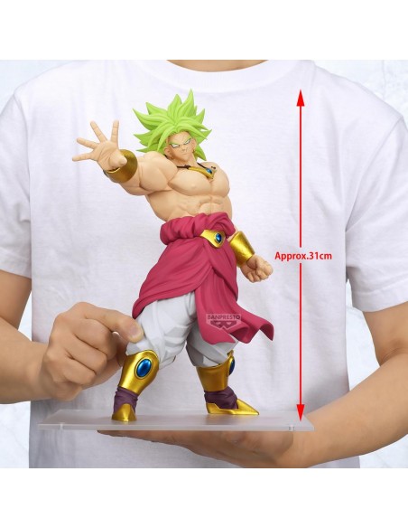 Figura banpresto dragon ball z grandista broly 27cm