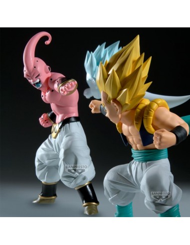 Figura banpresto dragon ball z match makers majin buu (vs super saiyan gotenks) 18cm