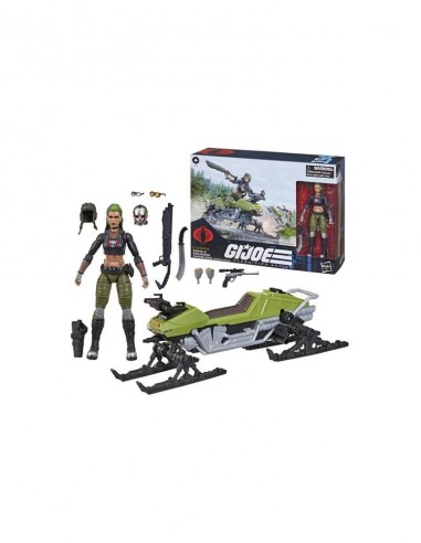 Figura hasbro g.i. joe classified series cobra zanya & dreadnok chamaleon