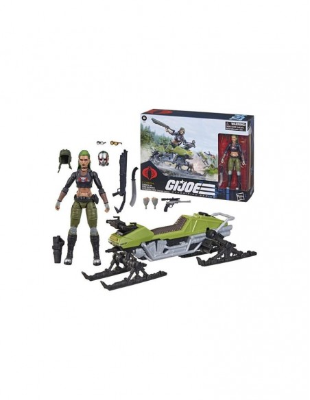 Figura hasbro g.i. joe classified series cobra zanya & dreadnok chamaleon