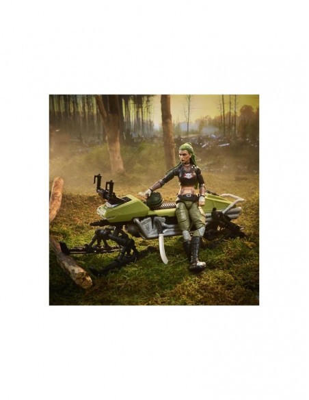 Figura hasbro g.i. joe classified series cobra zanya & dreadnok chamaleon