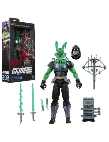 Figura hasbro g.i. joe classified series cobra night creeper