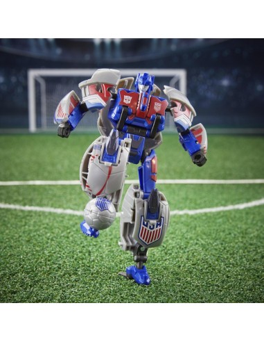 Figura hasbro transformers futbol 2 en 1 breakway