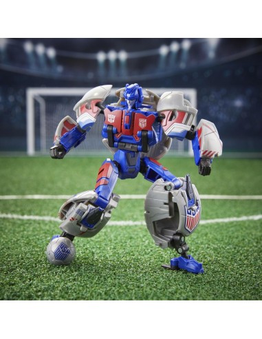Figura hasbro transformers futbol 2 en 1 breakway