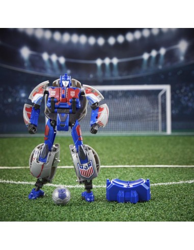 Figura hasbro transformers futbol 2 en 1 breakway