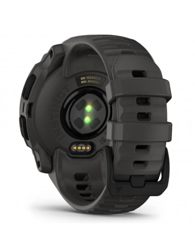 Smartwatch garmin instin e 40mm negro correa silicona carbon