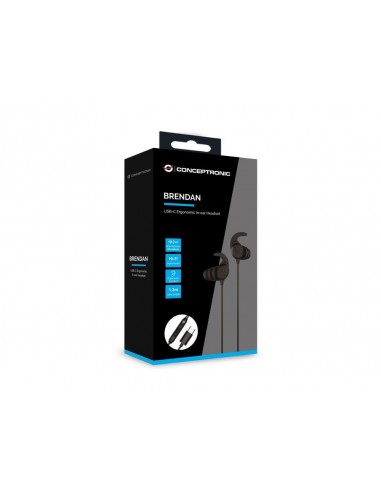 Auriculares conceptronic brendan05b negro