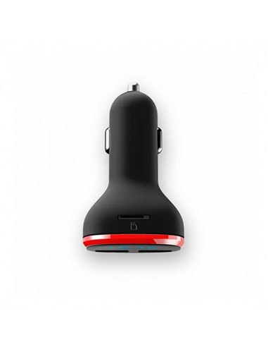 Transmisor fm coche energy sistem rojo fm - 87.5 - 108 mhz - cargador - microsd - usb - mp3