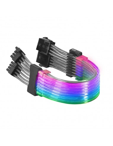 Cable extensor mars gaming mca - 16 argb premium 310mm