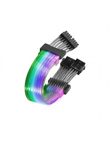Cable extensor mars gaming mca - 16 argb premium 310mm