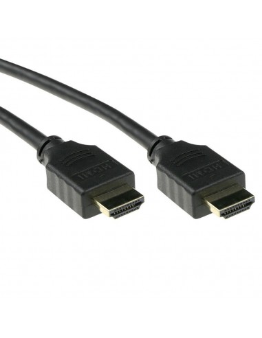 Cable hdmi 4k uhd act connectivity 1.5m - macho - macho - high speed premium certificado v2.0 negro