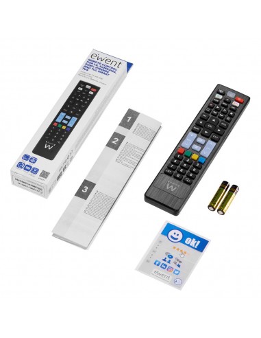 Mando a distancia ewent ew1577 para smart tv lg - samsung - sony - hisense - tcl