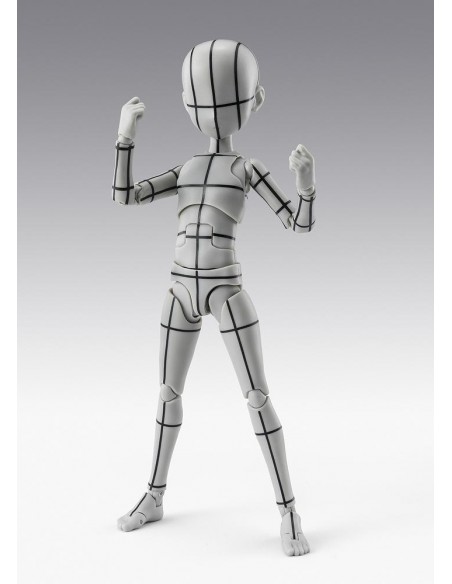 Body - kun - ken sugimori - editión - wireframe - (gray color ver.)