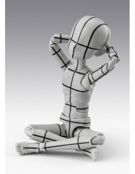 Body - kun - ken sugimori - editión - wireframe - (gray color ver.)