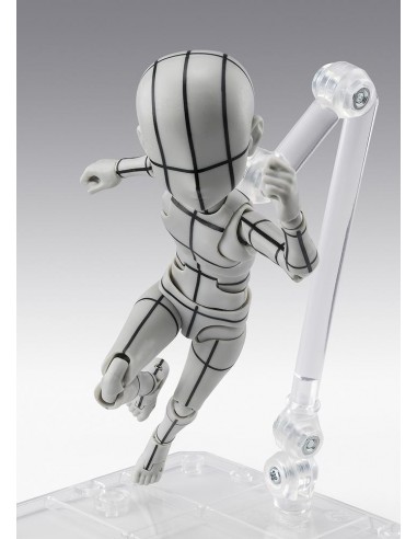 Body - kun - ken sugimori - editión - wireframe - (gray color ver.)