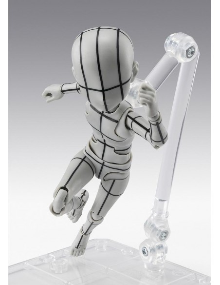 Body - kun - ken sugimori - editión - wireframe - (gray color ver.)