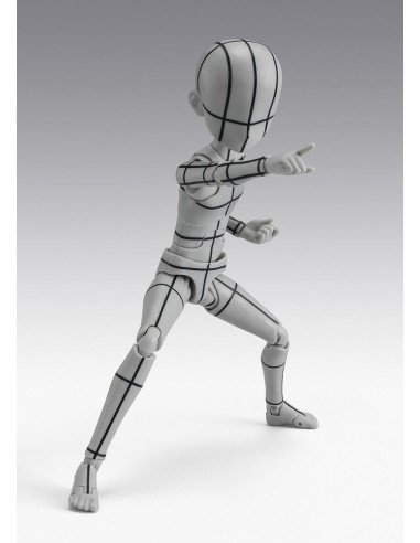 Body - kun - ken sugimori - editión - wireframe - (gray color ver.)