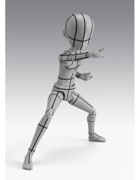 Body - kun - ken sugimori - editión - wireframe - (gray color ver.)