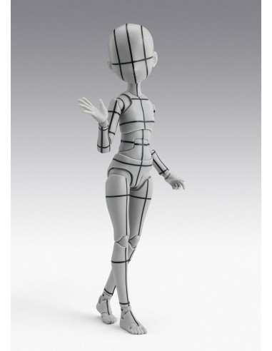 Body - chan - ken sugimori - editión - wireframe - (gray color ver.)