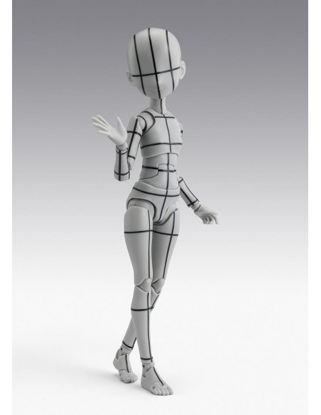 Body - chan - ken sugimori - editión - wireframe - (gray color ver.)