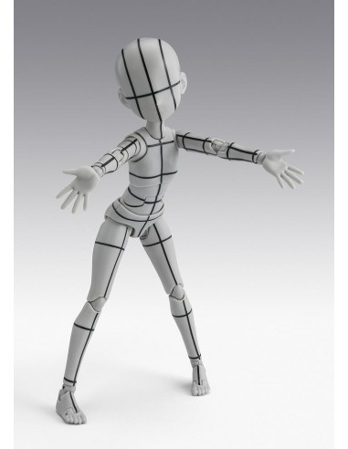Body - chan - ken sugimori - editión - wireframe - (gray color ver.)