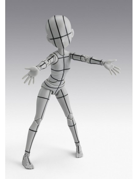 Body - chan - ken sugimori - editión - wireframe - (gray color ver.)