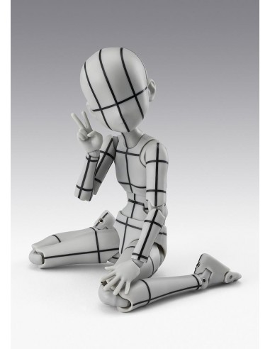 Body - chan - ken sugimori - editión - wireframe - (gray color ver.)